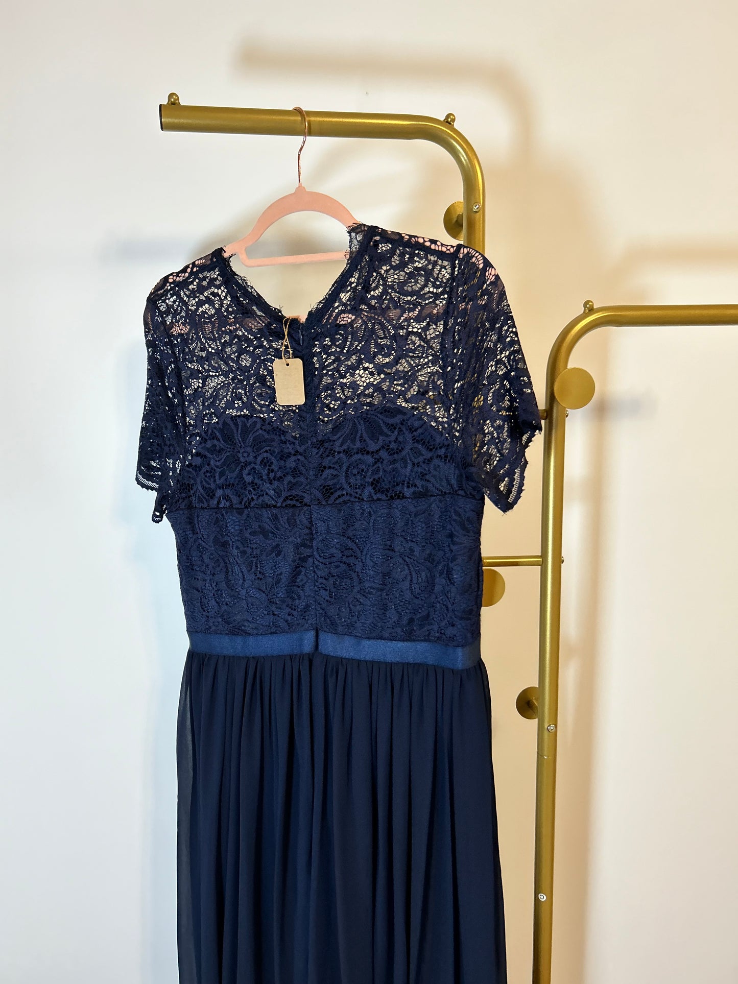 Dressystar Lace Short Sleeve Dress - XL